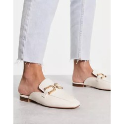 Stradivarius open back slip on loafer